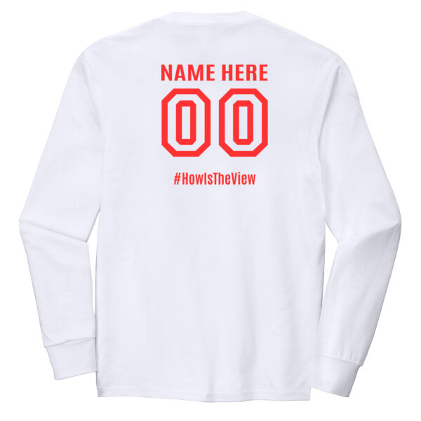 CHS Custom White LS Tee  Thumbnail
