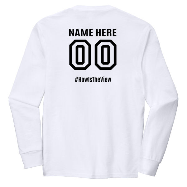 CHS Custom White LS Tee  Thumbnail