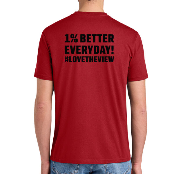 1% Better Red Tee Thumbnail