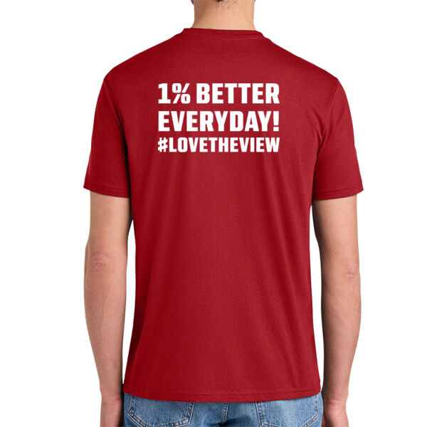 1% Better Red Tee Thumbnail