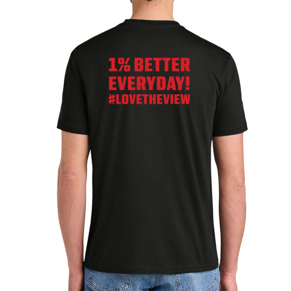 1% Better Black Tee Thumbnail