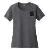 Ladies PosiCharge ® Tri Blend Wicking Scoop Neck Raglan Tee Thumbnail